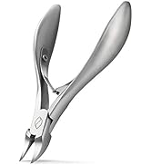 FERYES Toenail Clippers for Thick, Ingrown Toenails - Large Handle Toenail Cutters, Ingrown Tools...