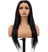 BIG G HAIR 22 inch Straight Middle Part Vietnamese Human Hair HD Lace Frontal Wig 13x4 With Adjus...