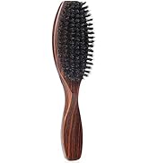 PERFEHAIR 100% Wild Natural Boar Bristle Hair Brush With Wooden Handle for Men and Women's Thin, ...