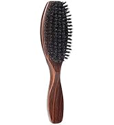 PERFEHAIR 100% Wild Natural Boar Bristle Hair Brush With Wooden Handle for Men and Women's Thin, ...