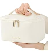 Meiyuuo Cute Makeup Bag Small Cosmetic Bags for Women Medium Pouch Toiletry Bag Waterproof Organi...