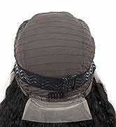 13x6 Water Wave Lace Front Wigs Human Hair 20 Inch 180% Density Water Curly HD Transparent Lace F...