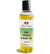 Simply Pure Hydrating Nail & Cuticle Oil | 4 oz Summer Fragrance | Strengthens Nails, Softens Cut...