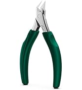 FVION Straight Blade Toenail Clippers, Comfort Handle Ingrown Toe Nail Clippers for Thick Nails f...