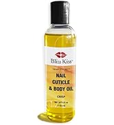 Simply Pure Hydrating Nail & Cuticle Oil | 4 oz Crisp Lemon Sugar Scent | Strengthens Nails, Soft...