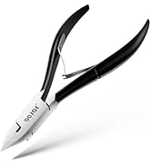 BEZOX BEZOX Straight Blade Toenail Clippers for Seniors Thick Toenails - Wide Open Pointed Jaw To...