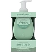 Goodnest Baby Bath Time Kit, Cucumber Aloe 3-in1 Baby Shampoo, Wash and Foaming Bath Soak, Tear-F...