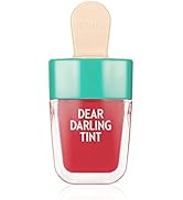 ETUDE Dear Darling Water Gel Tint Ice Cream (RD307 Watermelon Red) (21AD)| Vivid High-Color Lip T...