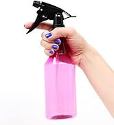 Allegro Combs Plastic Spray Squirt Bottles For Water Cleaning Solutions Hair Cutting Mister Spray...