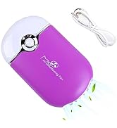 AREMOD Eyelash Extensions Fan Lash Fan Dryer USB Rechargeable Air Condition Cooling Blower Mini M...