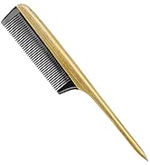 Onedor Hair Comb, 100% Natural Green Sandalwood Handmade Buffalo Horn Tail Comb - Anti-Static San...