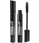 Eternal Dreamy Long Lashes Waterproof Mascara – No Smudging or Clumping False Lash Effect Makeup,...