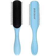 Denman Original Curl Definer & Styler 7 Row Hairbrush for Detangling, Separating, and Defining Cu...