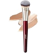 BEILI Contoured Foundation Brush - Flat Angled Foundation Brush - Face Brush For Liquid Or Cream ...