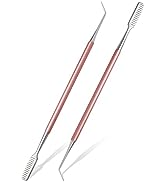 FVION 2 Pcs Eyelash Lift Tool – Stainless Steel Eyelash Separator Tool for Eyelash Eyebrow Permin...