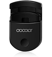 Docolor Eyelash Curler Portable Lash Curler with 1 Silicone Refill Pads Mini Eye Lashes Curlers P...