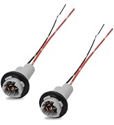 Sodcay 2 Pack T15 Car Turn Signal Lights Harness Pigtail Socket Replacement, Vehicle Brake Lights...