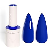 VENALISA Royal Blue Gel Nail Polish, 1 Pcs Navy Dark Blue Gel Polish Electric Bright Neon Color H...