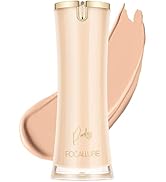 FOCALLURE PerfectBase Lasting Poreless Liquid Foundation, Medium to Full Coversage with Matte Fin...