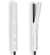 360° Airflow Styler - 2-in-1 Professional Curling Wand & Hair Straightener - Flat Iron Curler wit...