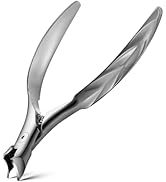 FERYES Wide Jaw Thick Toenail Clippers Thick Toenails - Precision Stainless Steel Toe Nail Clippe...