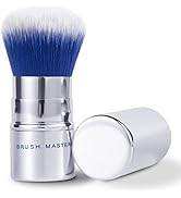 Brush Master Retractable Kabuki Makeup Brush Travel Powder Brush for Foundation Blush Bronzer Con...