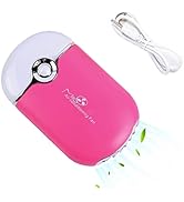 AREMOD Eyelash Extensions Fan Lash Fan Dryer USB Rechargeable Air Condition Cooling Blower Mini M...