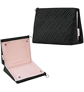 Makeup Bag Travel Essentials Cute Skincare Pouch Purse Cosmetic Bags for Women Traveling Make Up ...