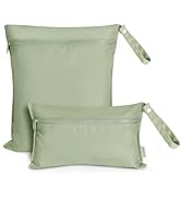 haakaa Waterproof Wet Bags for Baby, Wet Dry Bags for Diaper Bag, Travel, Swimsuit, Beach, Pool, ...