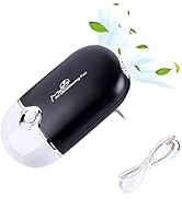 AREMOD Eyelash Extensions Fan Lash Fan Dryer USB Rechargeable Air Condition Cooling Blower Mini M...