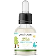 Baby Vapor Drops for Humidifiers for Baby, Kids Humidifier, Natural & Non GMO Gentle Breathe Baby...