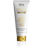 sesa 8% Kumkumadi Chandanam Face Wash 100ml for Glowing Skin, Brightening, Cleanses Without Dryin...