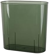 Anyoifax Small Trash Can Slim Garbage Can 3 Gallon Waste Basket Trash Bin Container for Bathroom,...