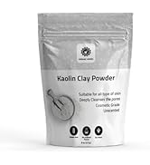 Hebhac Herbs Kaolin Clay Powder 227 g for Face, Skin Care, Soap making | Natural, Chemical Free