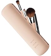 FVION Silicone Brush Holder Travel Case, Make Up Brush Pouch with Magnetic Closure, Makeup Brush ...
