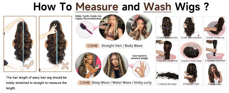 13x4 Ombre Brown Wig Human Hair 180% Density Glueless HD Lace Frontal Wigs Human Hair
