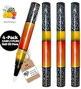 4-Pen Bali Mango Fragrance Cuticle Nail Oil Pen from Nail Care Headquarters