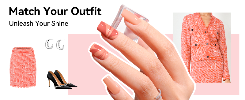 nude pink nail polish