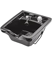 Pibbs 5300 Heavy-Duty Porcelain Shampoo Bowl, Includes Pibbs 562 Single-Handle Faucet, Hardware &...