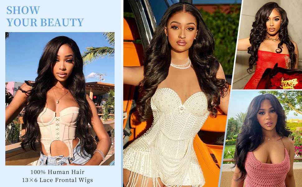 13x6 Lace Front Wigs Human Hair