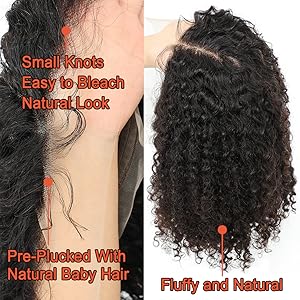 pre plucked with baby hair
