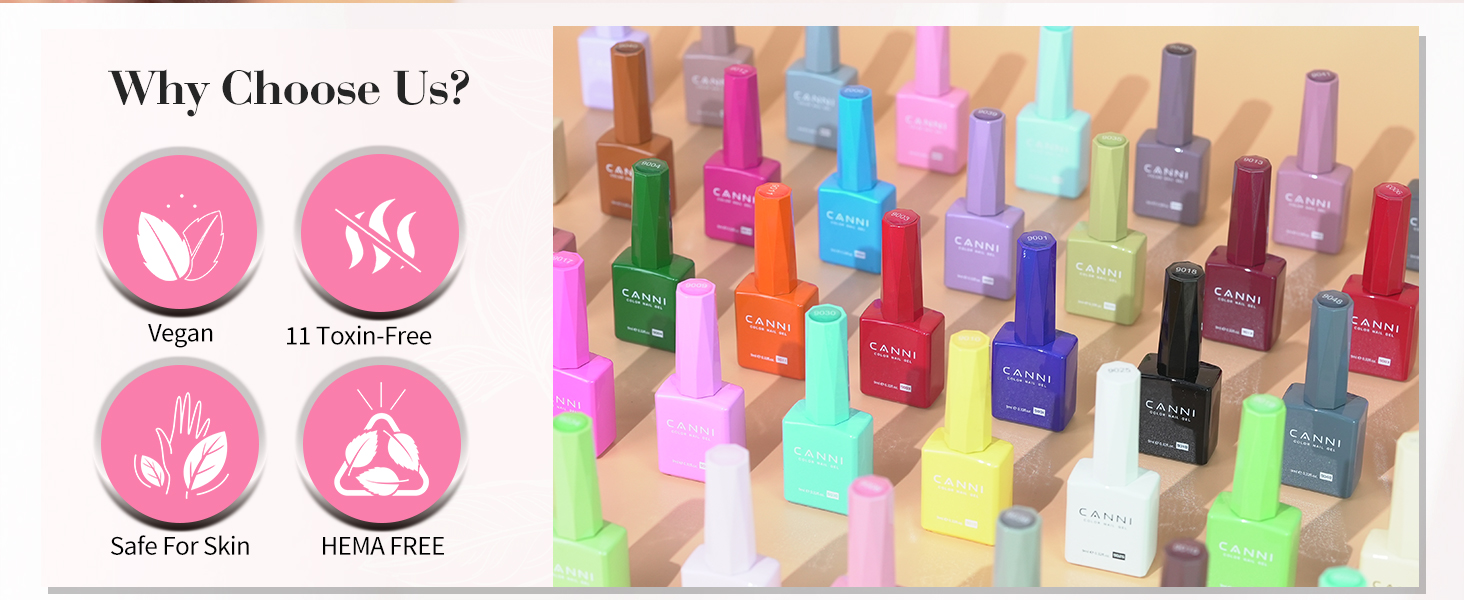 gel nail polish set