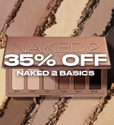 URBAN DECAY Naked 2 Basics Mini Eyeshadow Palette - 6 Matte Nude Shadows, Multi-Use Powder for Ey...
