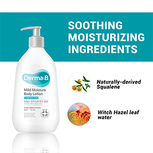 Soothing moisturizing ingredients that make the skin comfortable