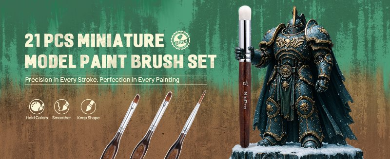 miniature paint brushes