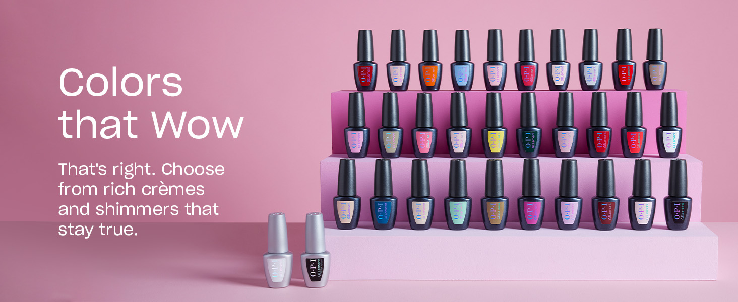 OPI GELement has 31 colors to choose from