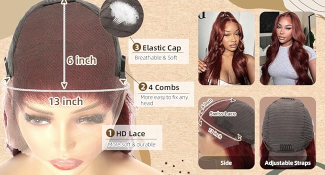 Body Wave HD Lace Front Wigs
