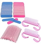 152pcs Nail Care Kit,100pcs Nail Files,50pcs Nail Care Sticks, Cuticle Manicure and Pedicure Stic...