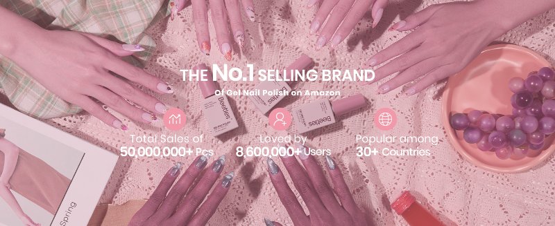Beetles Nude Pink Gel Nail Polish