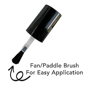 Fan Paddle Nail POlish Brush